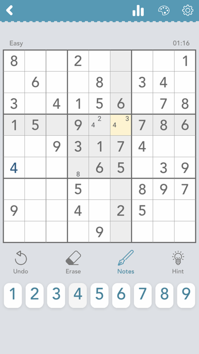 Screenshot #1 pour Sudoku | Keep your mind sharp!