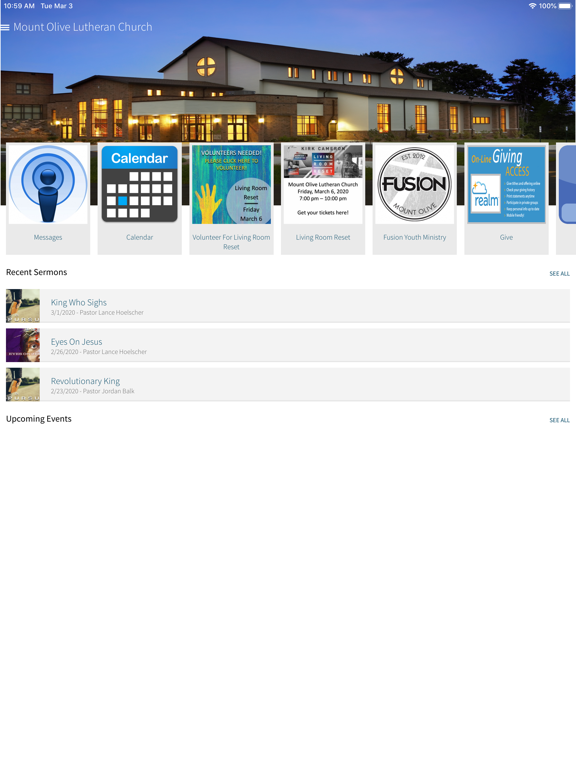 Screenshot #4 pour Mt Olive Lutheran Church