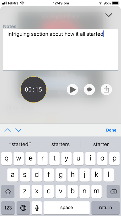 Curiohh Podcast Player iPhone screenshot