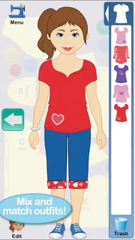 Game screenshot Fashion Doodle apk