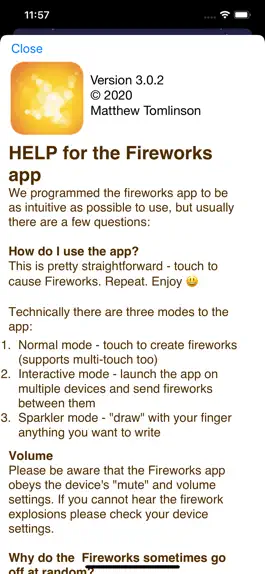 Game screenshot Fireworks!! hack