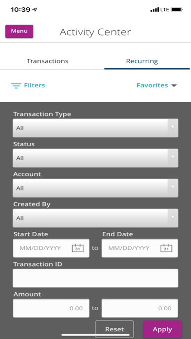 Sunrise Banks Digital Banking Screenshot