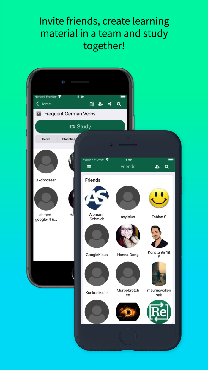Repetico - Study flashcards