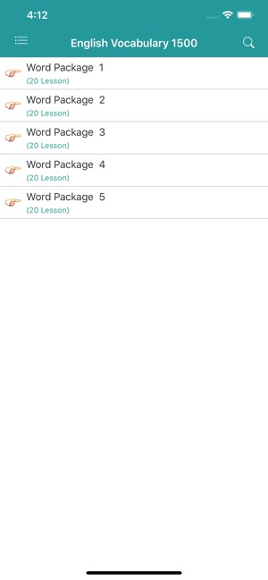 English Vocabulary 1500 Words(圖1)-速報App