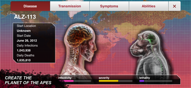 ‎Plague Inc. Schermafbeeldingen