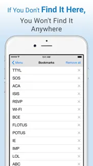 acronym finder iphone resimleri 4