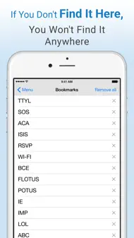 Acronym Finder iphone bilder 3