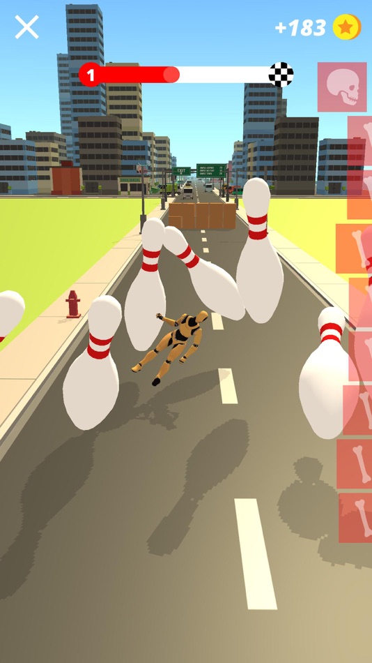 #3. Crash the Dummy 3D (iOS) Podle: Johann Ulbrich