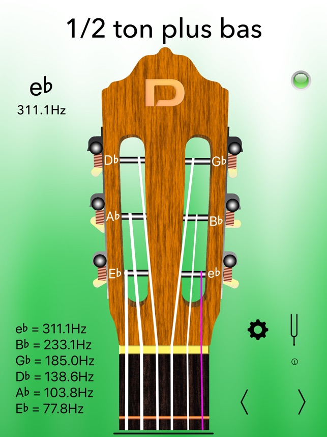 Accordeur Guitare Classique P dans l'App Store