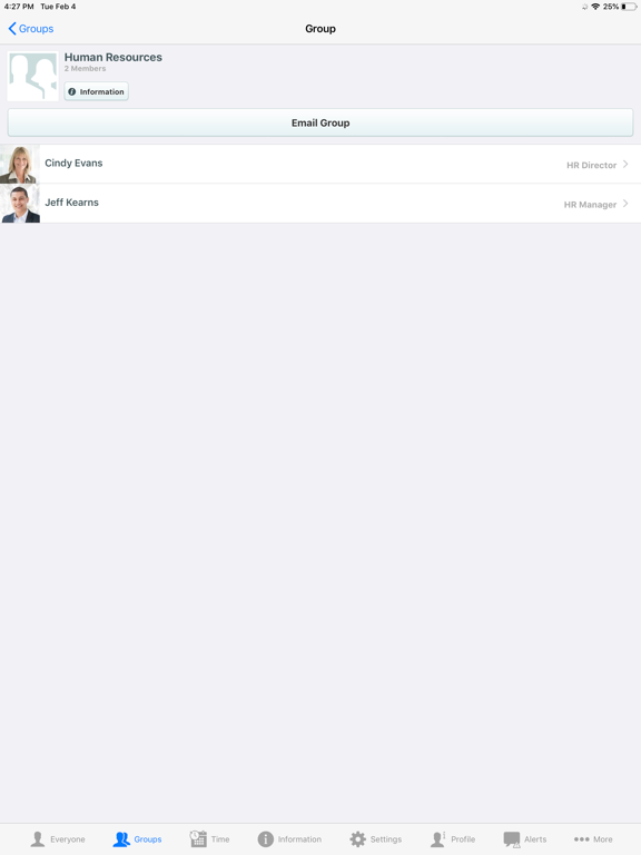 EasyGrouper iPad screenshot 4 - Business app