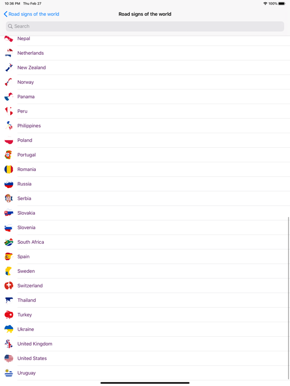 Screenshot #6 pour Road signs: all countries