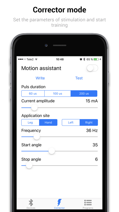 Motion Assistant Screenshot