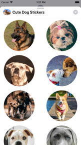 Cute Dog Sticker Set screenshot