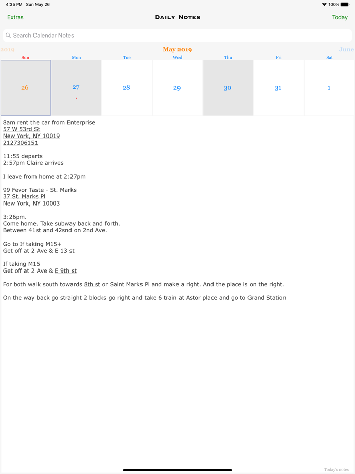 Daily Notes Planner 2