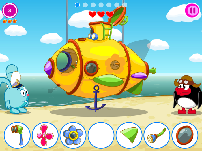 Смешарики. Сокровища