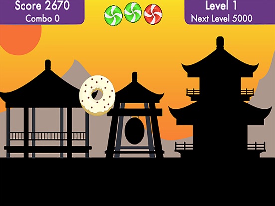 Screenshot #5 pour Donut Chopper Slice The Donuts