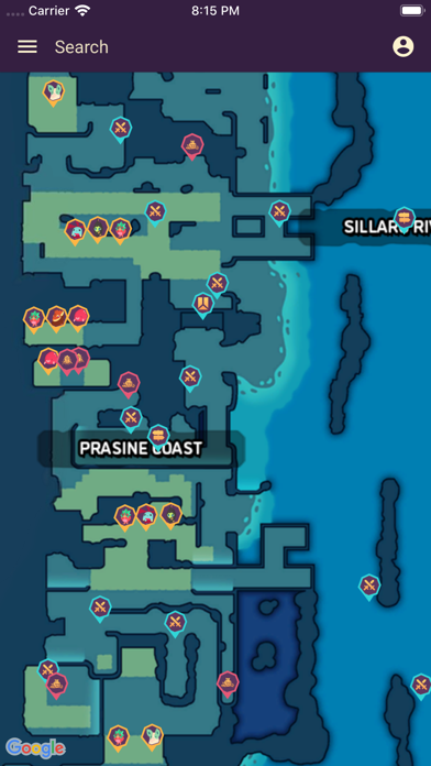 Screenshot #1 pour MapGenie: Temtem Map