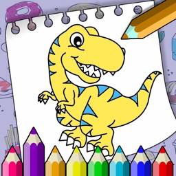 Coloring Book - Dinosaurs