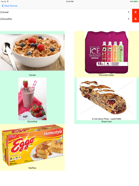 Screenshot #6 pour MealPlannerLIFE