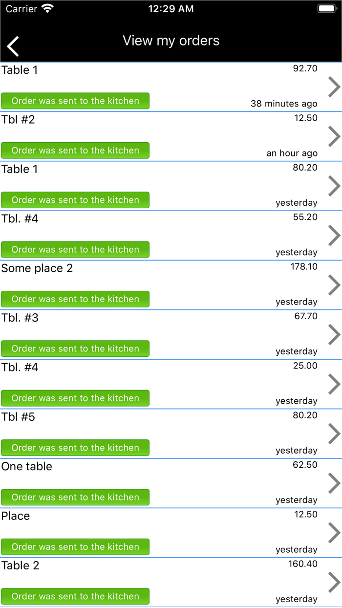 Waiter notepad Fastoder