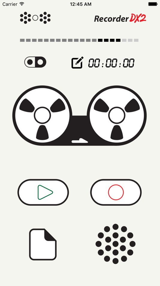 #1. Voice Recorder DX2 (iOS) 게시자: Chen Wang