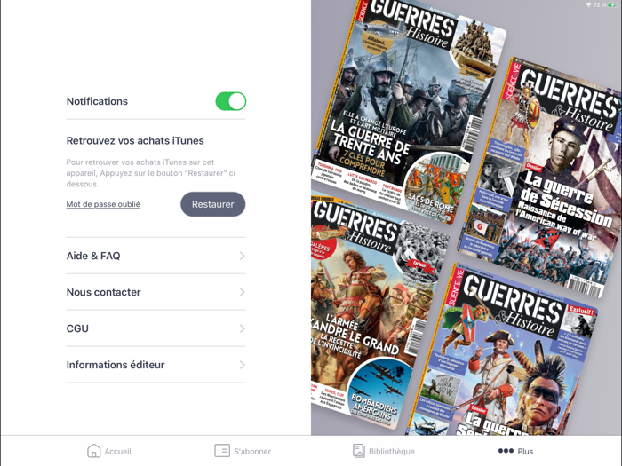 ScienceandVie Guerres and Histoire