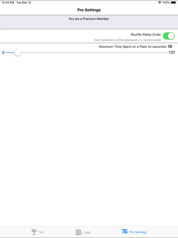 Colorblind Eye Exam Test iPad screenshot