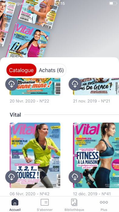 Vital Magazine Screenshot