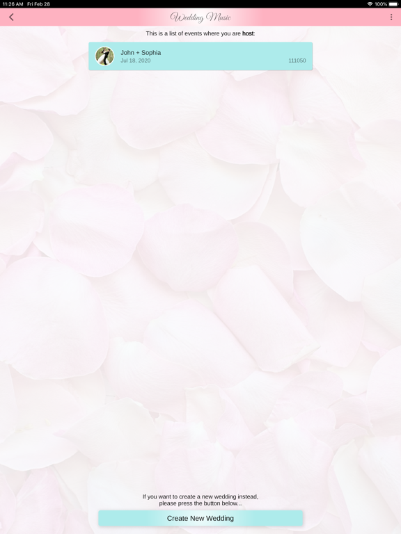 Screenshot #5 pour Wedding Music App (Amgee.net)