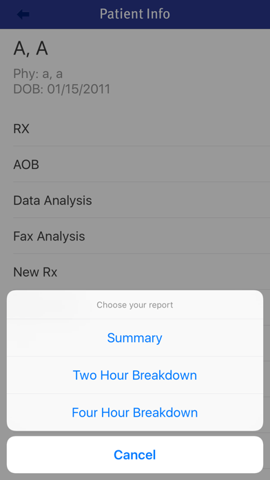 Breathe Oximetry Screenshot