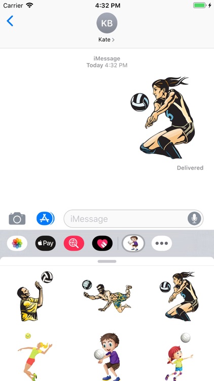 Volleyball Stickers Pack screenshot-3