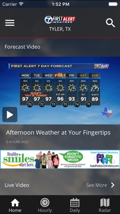 KLTV First Alert Weather screenshot-4