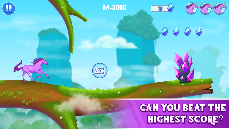 #2. Unicorn Dash - Infinity Run (iOS) 由: Payal Lakhani