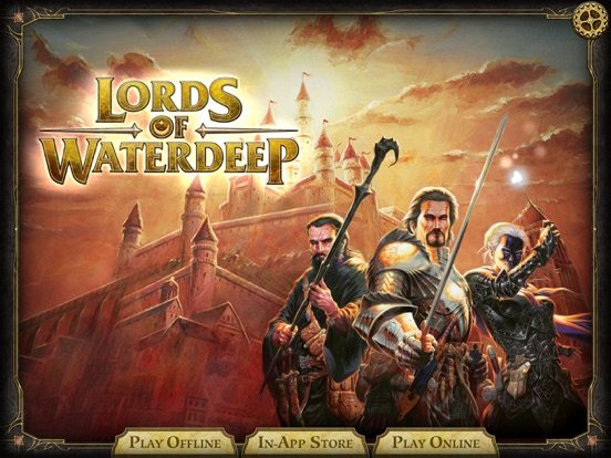D&D Lords of Waterdeep iPad app afbeelding 1