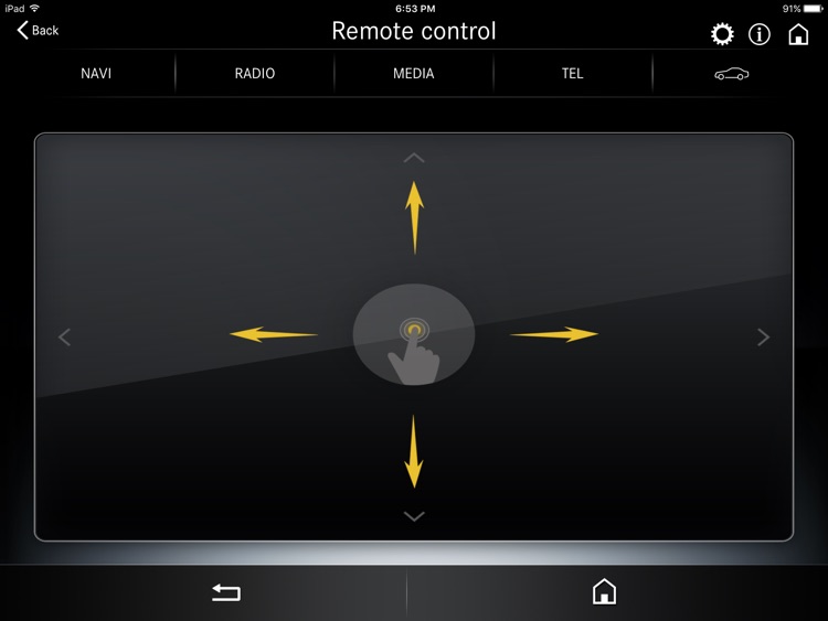 COMAND Touch screenshot-3