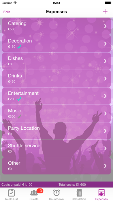 Party & Event Planner Pro Screenshot