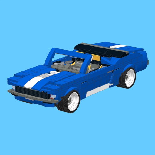 Blue Mustang for LEGO 31070