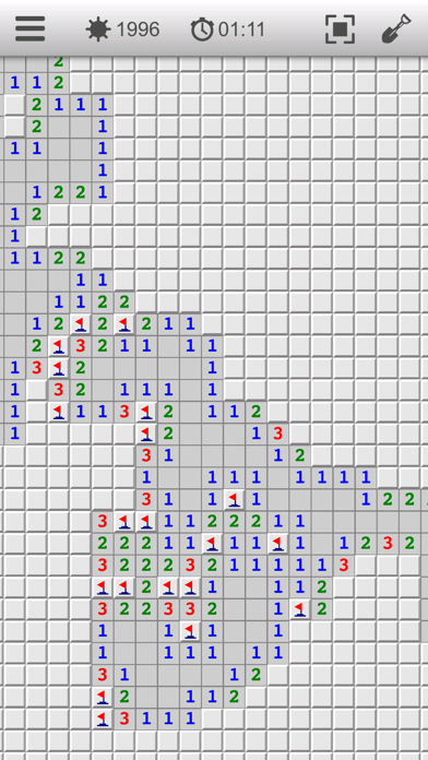 Minesweeper XL classic + undoのおすすめ画像1