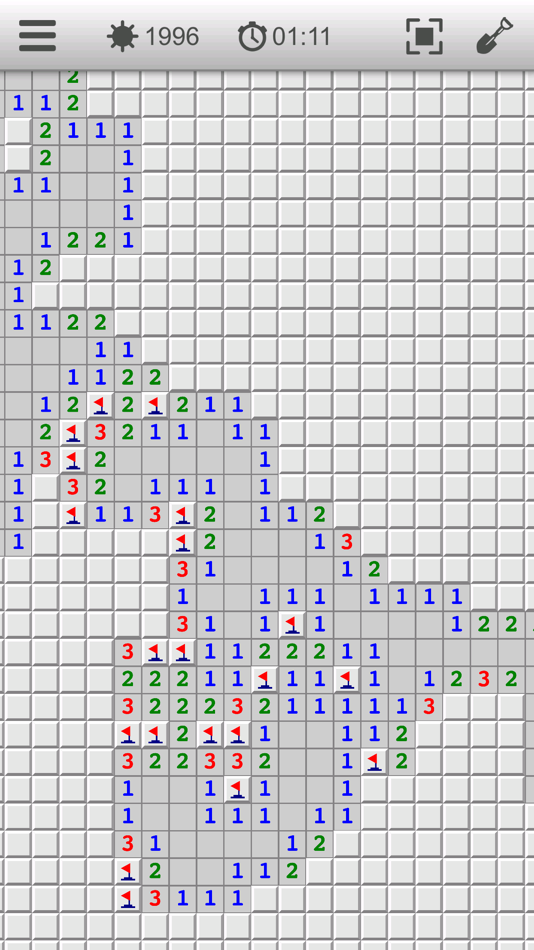 #1. Minesweeper XL classic + undo (iOS) 由: 建瑛 贾