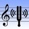 Music Tuner is a tool to tune instruments, detect frequency of any sounds, and show notations directly on the staff