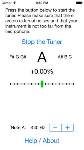 Chromatic Instrument Tunerのおすすめ画像1