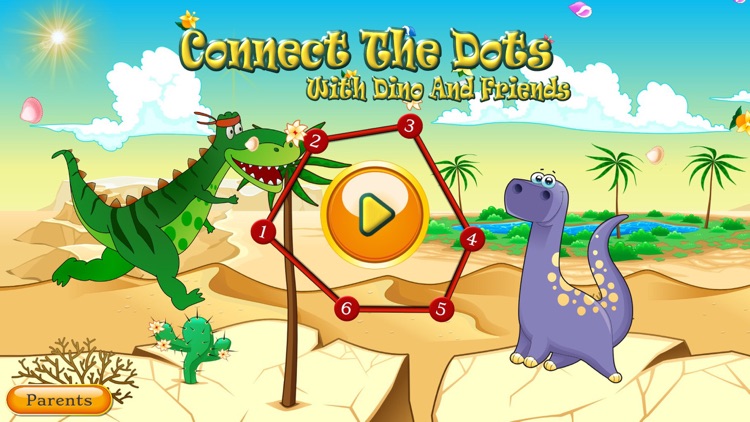 Dinosaur Dots Connect for kids