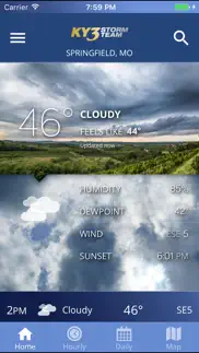 ky3 weather iphone screenshot 1