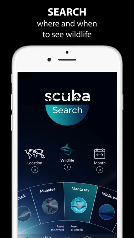 Scuba Calendar screenshot 1 of 7
