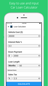 Car Loan Calculator + Estimate screenshot