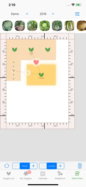 Veggie Garden Planner : capture d’écran 2 sur 7