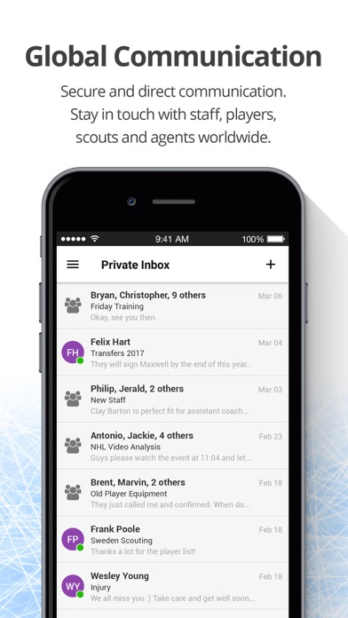 SportContract Screenshot