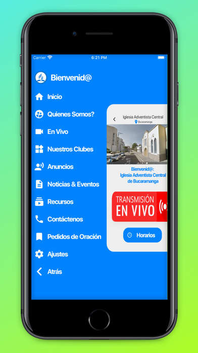Iglesia Central Bucaramanga Screenshot