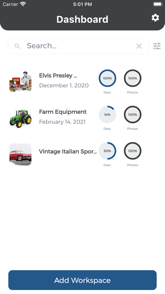 #2. Auction Item Manager - Bidpath (iOS) Podle: BidPath