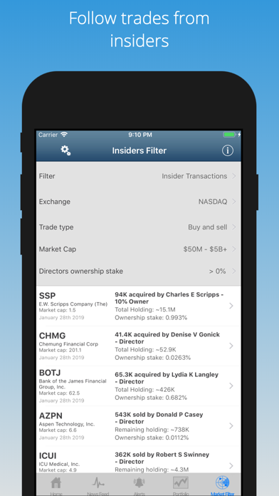 StockLight: NASDAQ Stocks News Screenshot